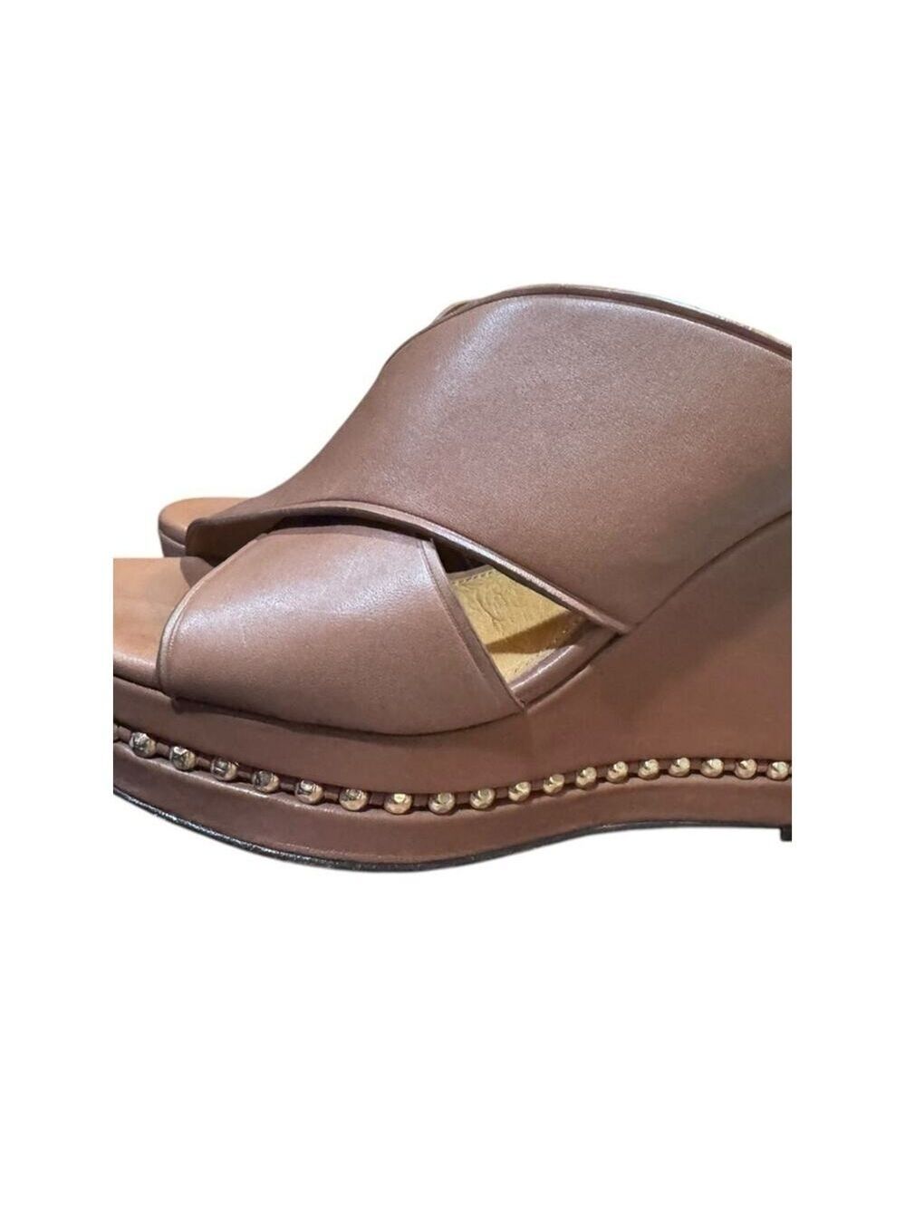 Coach Emily Wedge Slide Sandals in box - Picture 5 of 13